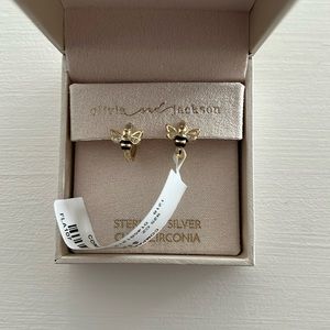 Olivia And Jackson Gold Bees Earrings